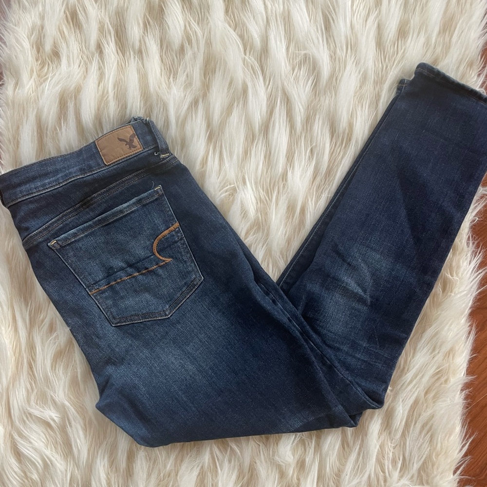 AE NEXT LEVEL STRETCH HIGH RISE JEGGINGS